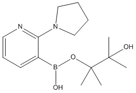 2-Pyrrolidinopyridine-3-boronic acid,pinacol ester